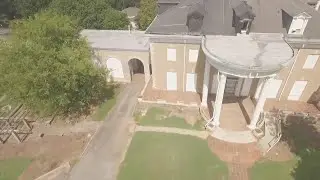 Briarcliff Gardens Public Pool By Drone #haunted #hauntedabandoned #hauntedhouse