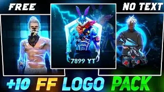 Free Fire Characters Logo Pack Download Link || 10+ ff logo pack 🙄