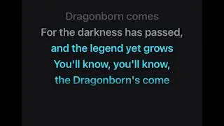 The Dragonborn Comes