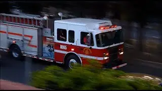 Bomberos CDMX Bomba y Tanque Respondiendo / Mexico City Fire Dept Engine & Tanker Responding