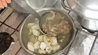 طريقة القلقاس بالخضرة ( السلق) ♥️😍