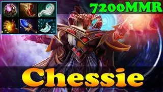 Dota 2 - Chessie 7100 MMR Plays Invoker vol 10 - Pub Match Gameplay