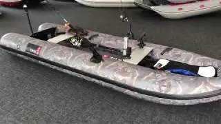 True Kit Tactician Portable Fishing Boat - Walk Around View