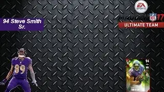 94 Steve Smith Sr. , TOTW Week 17 - Madden 17 MUT