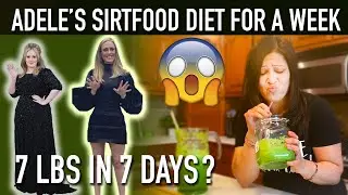 I TRIED ADELE&rsquo;S WEIGHT LOSS DIET | SIRTFOOD DIET MEALPLAN