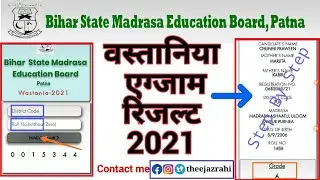 🔴BSMEB WASTANIA EXAM RESULT 2021 ||How to check Wastania Result 2021, कैसे चेक करें अपना रिजल्ट🔴Live