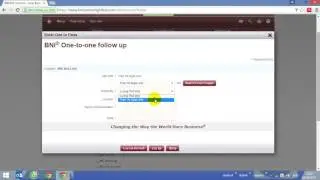 Hướng dẫn b&aacute;o c&aacute;o 1-2-1 - BNI Connect Global - Bizlink Chapter