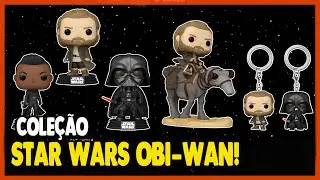 COLEÇÃO FUNKO POP STAR WARS OBI-WAN