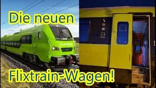Die neuen Flixtrain-Wagen!