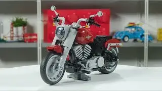 Harley-Davidson Fat Boy Designer Video | Creator Expert 10269