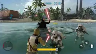 Star Wars Battlefront: HERO BLAST TEASER CLIPS *RECREATED USING GLITCHES*