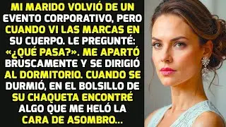 Mi Marido Volvió De Un Evento Corporativo Pero Cuando Vi Las Marcas En Su Cuerpo.. HISTORIAS LA VIDA