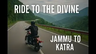 Highway to Tranquility - Jammu to Katra Highway on SuperMeteor 650