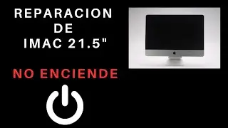 VOLVIMOS!!! Reparacion de iMac 2013 