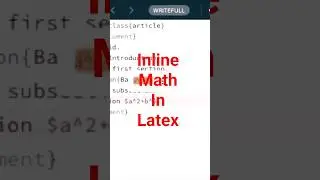 How to Write Inline Math in LaTeX (Quick Guide!)