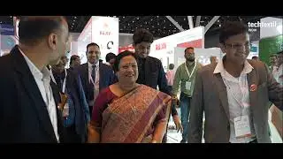 Techtextil India 2023 - Day 1 Glimpses
