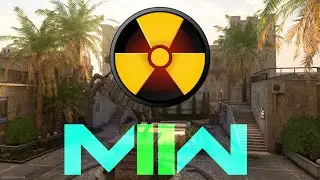 MGB Nuke Inbound - Hardpoint on Fortress - MW2 Gameplay (With Commentary)