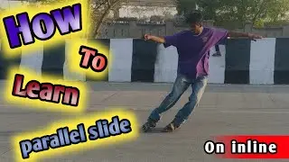 Learn how to parallel slide on inline skate || tutorial hub || #skatetutorial #detailing #skating