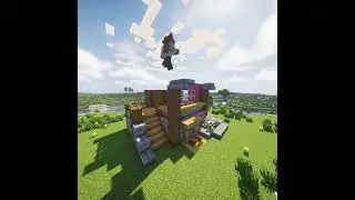 Minecraft Starter hosue #minecraft #minecraftbuilding #gaming #minecrafttutorial #minecraftmemes
