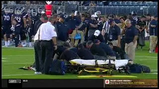 First Injury Of College Football Aaron Robinson
