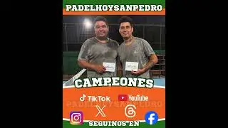 Toda la info del mundo del Padel de San Pedro