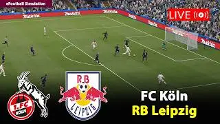 🔴Live- FC K&ouml;ln gegen RB Leipzig | Bundesliga 2025/26 | eFootball PES21 Simulation
