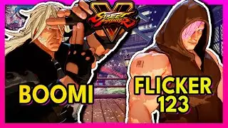SFV 🥊 Boomi (ZEKU) VS Flicker123 (ED) 🥊 スト5  🥊 SF5 🥊 Street Fighter 5
