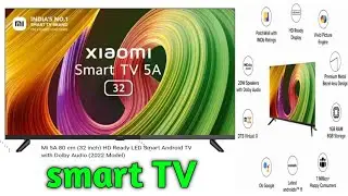 Mi 5A 80 cm (32 inch) HD Ready LED Smart Android TV with Dolby Audio |  #smart #tv