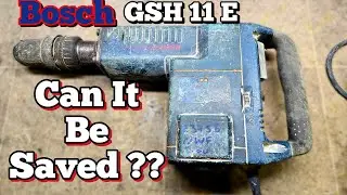 Bosch GSH 11 E  hammer that was not worth fixing, back in again, so let's try anyway.