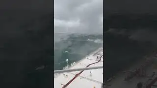 Atlantic Ocean approach to US coast Gulf of America / Атлантический океан подходим к США. Залив США