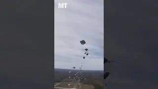 POV you're a paratrooper jumping out of a plane
