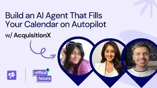 Build an AI Agent That Fills Your Calendar on Autopilot | Smartlead x AcquisitionX