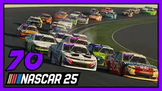 OUR LUCK HAS MADE A TURN FOR THE WORST AT THE BRICKYARD! | NASCAR 25 Career Mode Ep.70