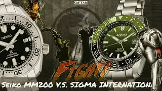 Часовой баттл: Seiko MM 200 VS SIGMA INT. | GMTEAM