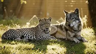 The True Story of Bella & Diabolo: The Leopard & Wolf Who Became Neighbors
