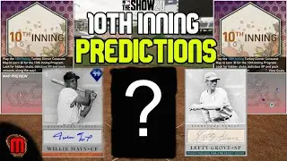 *Official* 10th Inning BOSS PREDICTIONS!!!MLB The Show 20 Diamond Dynasty