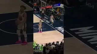 Jaden McDaniels CLEAN 3 point jumper 🔥 #nba #basketball #shorts