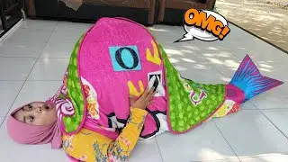 Drama Lucu 😂😍 Ibu Hamil Melahirkan Terbelit Selimut Jadi Putri Duyung