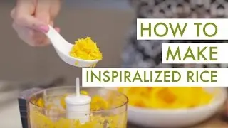 How to Make Rice Using the Spiralizer I Spiralizer Recipe