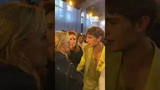 Pierre Niney, Isabelle Adjani, Virginie Efira au d&eacute;fil&eacute; Lacoste 🔥