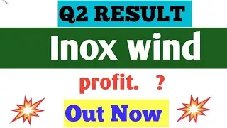 Inox wind q2 results news today. Inox wind share latest news today 