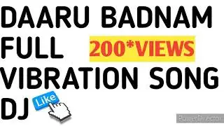 DAARU BADNAM FULL VIBRATION SONG /DJ LUX