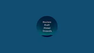 LIVE DARS-E-HADEES HAZRAT MAULANA KHALIL AHMAD SAHAB DIWA DB