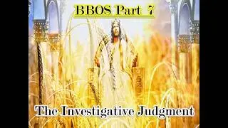 BBOS 7 The Investigative Judgement