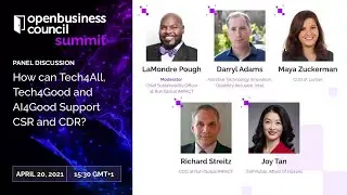 How can Tech4All, Tech4Good and AI4Good Support CSR and CDR?