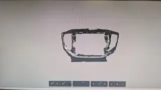 Tesla Screen For Maserati Ghibli: Design Phase II 3D Image