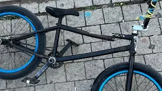 Break a BMX frame