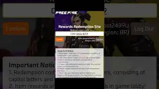 COMO RESGATAR CODIGUIN NO FREE FIRE e GANHAR PR&Ecirc;MIOS / C&Oacute;DIGOS FF #freefire