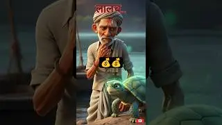 लालच ने चमत्कार मार दिया 💔 | Hindi Moral Story #shorts #ai #viral