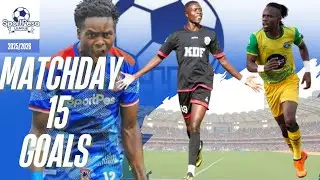 SportPesa League 2025/26 | All Matchday 15 Goals